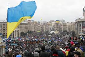 The Maidan, Kiev, Ukraine.