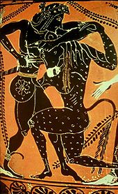 Theseus and the Minotaur (6th c. BCE).