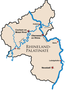 Rhineland-Palatinate map.