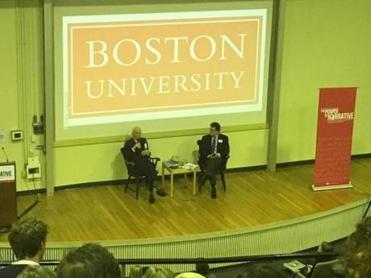 Talese at BU conference.