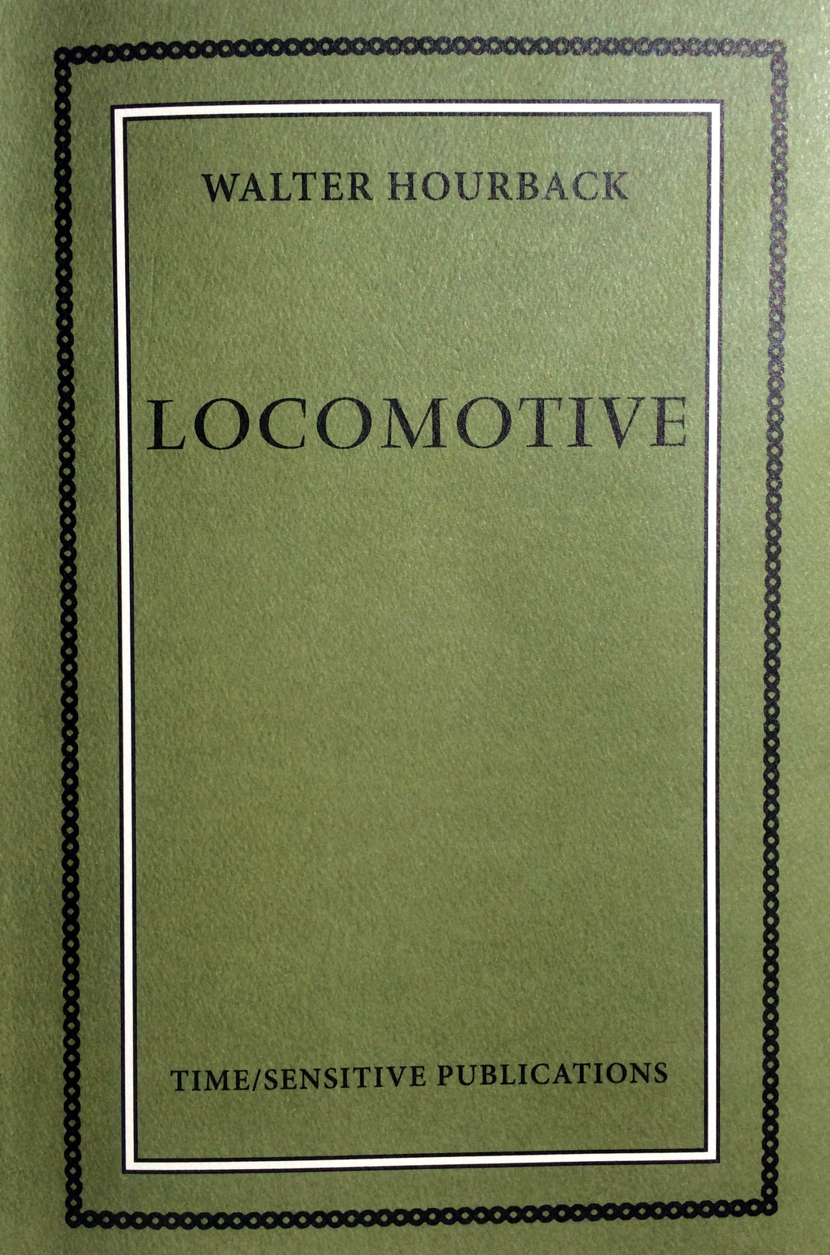 Book cover, Locomotive by Wallter Hourback